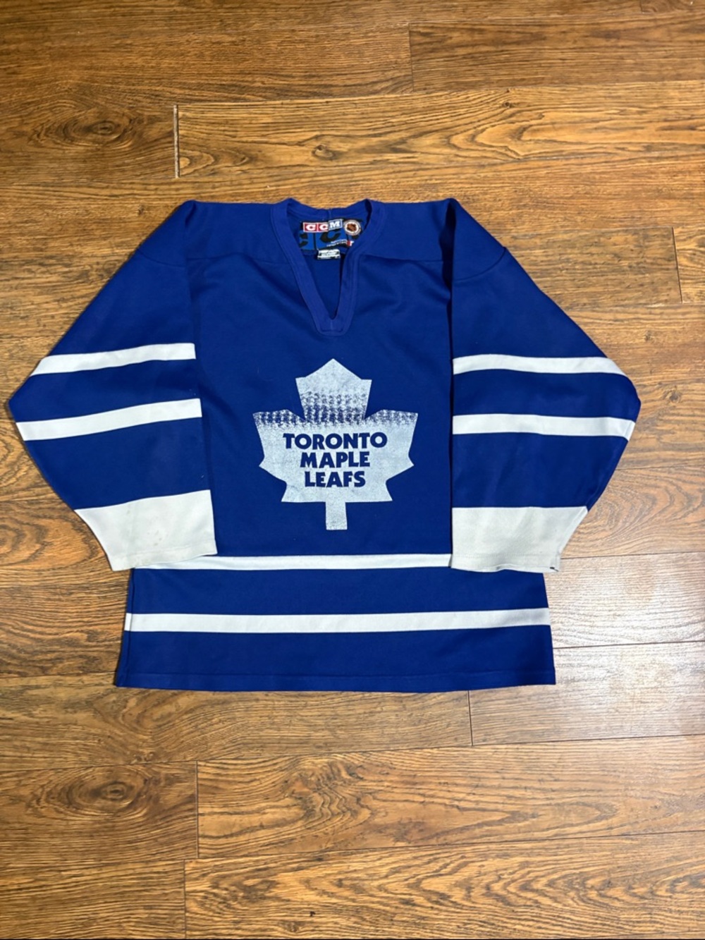 Vintage ccm Toronto maple leafs jersey